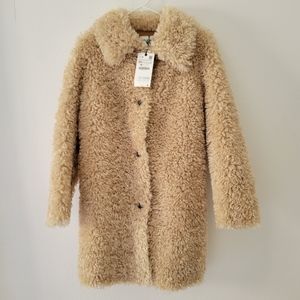 Zara teddy coat
